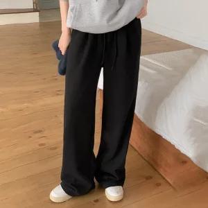 [제작] 휘뚜루마뚜루 와이드 밴딩 팬츠 84779 빅사이즈 여성의류