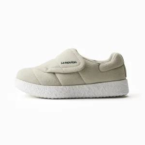 르무통 코지2 발 편한 메리노울 패딩 신발 아이보리