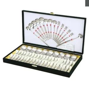 블랙로즈수저세트 티스푼세트 디저트스푼 선물세트 (W1FCE2D)