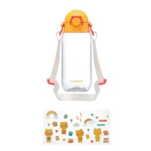 락앤락 키즈 물병 보틀 어깨끈 옐로우 400ml