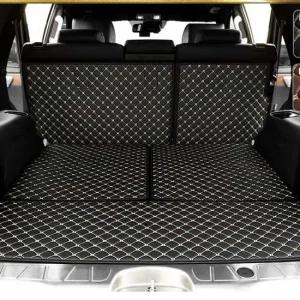 차량매트 모하비 더마스터 7인승 퀄팅 레더트렁크 매트