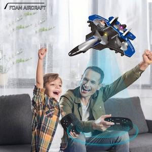 EPP 폼 원격 조종 전투기 중력 감지 RC 드론 글라이더 비행 헬리콥터 장난감 (라이트 내구성 포함)