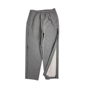 깁스바지 지퍼 다리 환자복 병원 수술 팬츠 노인 병원복 남여공용 기모