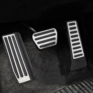 스테인리스강 AT 가스 브레이크 연료 발받침 페달 커버, 랜드로버 레인지로버 HSE 보그 l323 2005-2012 액