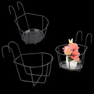 [콩심팥심]베란다 창틀 철제 화분걸이 다육이 진열 정리대 1P