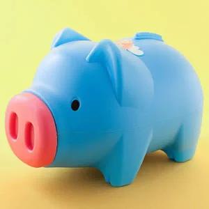 파랑 복돼지 저금통 대형 예쁜저금통 자이언트저금통 왕대형저금통