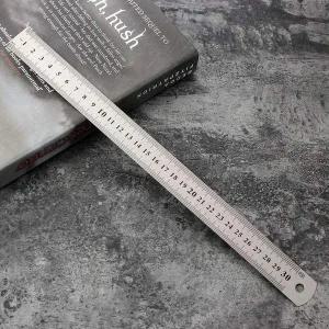 양면 눈금 스틸자 재단 제도용 자 30cm