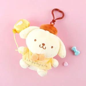 [골드스마일]산리오 폼폼푸린 파티 가방고리 13cm