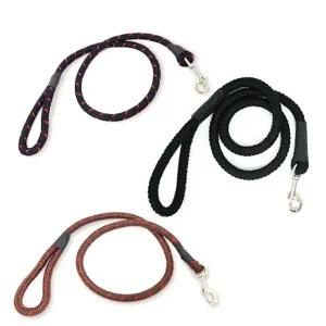 [콩심팥심]CW 통줄 고급형(20mm) 튼튼한 리드줄 애견산책 (랜덤) 개줄 꽈배기줄