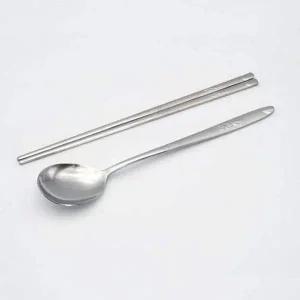 [골드스마일]리빙 수저세트 스텐 수저 젓가락 숟가락 세트 2벌 I