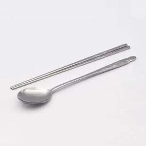 [골드스마일]리빙 수저세트 스텐 수저 젓가락 숟가락 세트 2벌 S