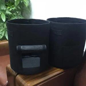 [콩심팥심]고구마 감자키우기 부직포 화분 2p 베란다텃밭 분갈이화분