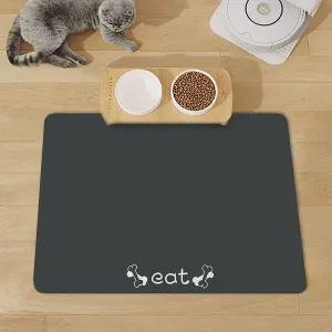 [골드스마일]강아지 식기매트 흡수력이 좋은 규조토 매트 40x30cm