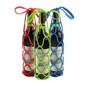 [골드스마일]실리콘 와인백 포장 바구니 냄비받침 겸용