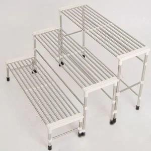 [골드스마일]화분받침대 선반 정리대 베란다 다육이 진열대 3단