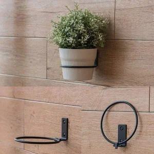 [콩심팥심]접이식 벽걸이 화분걸이 브라켓 (특) 내경 15.5cm