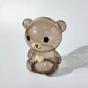 아기곰 저금통 투명저금통 인테리어