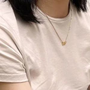 [골드스마일]패션목걸이 여자 작은 체인 목걸이 코끼리