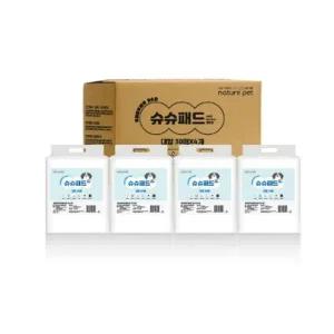 [콩심팥심]강아지 배변 유도 훈련 배변 패드 30매 4EA 대형 강아지배변판대형