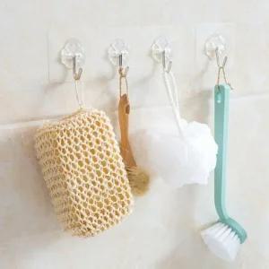 고품질 벽걸이 매직후크 걸이 고리 투명 부착 후크 M10207 후크고리 (WE625E9)