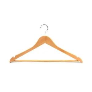 고품질 옷걸이 논슬립 나무 원목 옷걸이 매장 옷걸이 M10292 상의걸이 (WE61773)