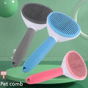 [콩심팥심]간편한 방식 강아지 고양이 털빗 마사지 털브러쉬