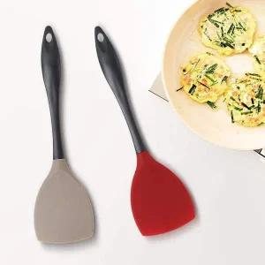 [콩심팥심]슬림뒤지개 실리콘 뒤집게 계란말이 미니 부침개 전