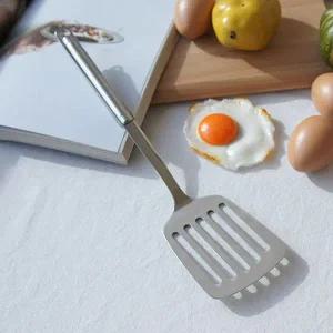 [콩심팥심]주방 스텐 뒤집개 1P 계란후라이 부침개 요리 뒤집게