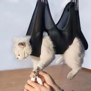 [콩심팥심]강아지 미용 발톱 거치대 해먹 (셀프 고양이거치대 )