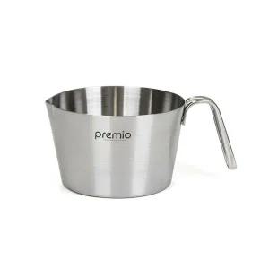 [콩심팥심]국내산 키친아트 430올스텐 계량냄비 2000ml 계량컵