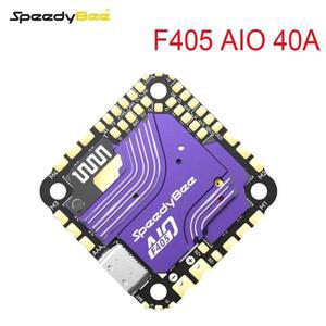 스피디비 F405 AIO 40A 블루제이 25.5x25.5 비행 컨트롤러 (ICM-42688 자이로 SPA06-003 기압계 포함) RC F