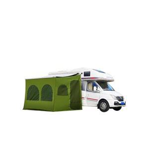 RV 차양 스크린 룸 캠퍼밴 텐트 모터홈 스크린, 피암마 및 툴레 도메틱 스타일 차양용. 폴리에스터 원단 구조, 자외선 차단 방풍(녹색, 8.2피트)