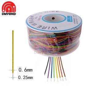 컬러 절연 PCB 항공 AWG30 케이블 라인 회로 기판 0.25mm 주석 도금 구리 PVC 용접 점퍼 포장 와이어