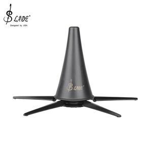 SLADE 접이식 클라리넷 스탠드 브래킷 블랙 메탈 거치대 지지대 휴대용 배치 랙 목관 악기 액세서리