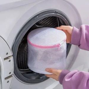 원형 이중 세탁망 메쉬 속옷 빨래망 대형 M10126 (WE6269C)