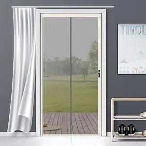 고품질 현관방충망 미세 문모기장 틀제작 현관문 자동 알미늄 (WE6CE6D)