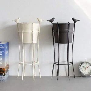 [콩심팥심]철제 스탠드 화분대 수경 식물 조화 화분 장식 받침대 인테리어화분