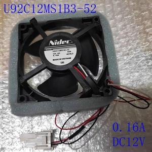 U92C12MS1B3-52 NIDEC 냉장고 냉동 or 냉각 팬 9CM 12V DC 0.16A 부품
