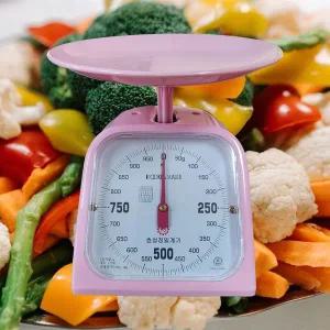 [콩심팥심]효성 아날로그 주방저울 1kg 가정용 저울 계량저울