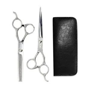 [콩심팥심]모모 강아지 고급 미용 가위 세트 장가위 숱 틴닝가위