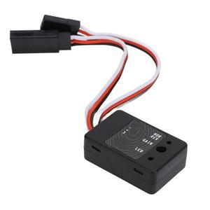 HERCHR RC 자이로 모듈 자동 안정성 제어 조절 민감도 가능 SCX10 SMM 시스템용 미니 카 자이로스코프 안정기