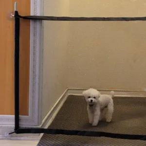 [콩심팥심]강아지 그물울타리 부착식후크 메쉬망 소형