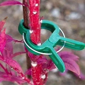 [콩심팥심]원예용 식물 작물 지지대 오이 토마토 고정집게 20p