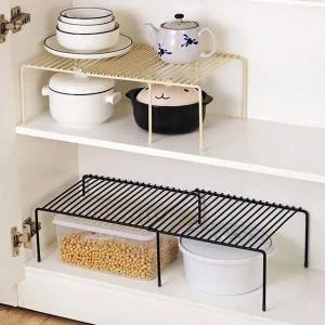 [콩심팥심]받침대 후라이팬 선반 정리대 주방 싱크대 하부장