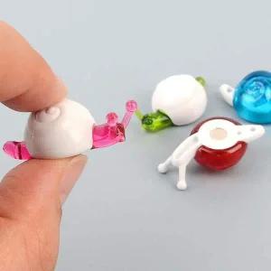 자석 메모 홀더 명함 달팽이