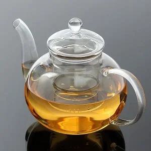 내열유리 차우림 차포트 1.2L 티포트 주전자 티팟 (WE6D0A2)