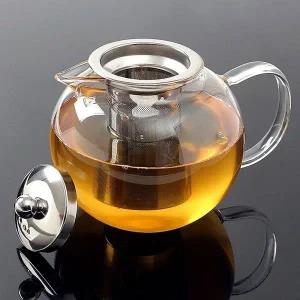 내열유리 글라스 차포트 1.3L 차우리기 티팟 주전자 (WE6D093)