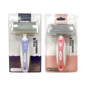 [콩심팥심]애견미용 빗 슬리커 볼 브러쉬 M (랜덤) 엉킨털 관리