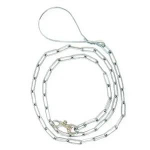 [콩심팥심]강아지 체인 리드줄 120cm 1P 반려견 산책줄 리쉬 반려견산책리쉬