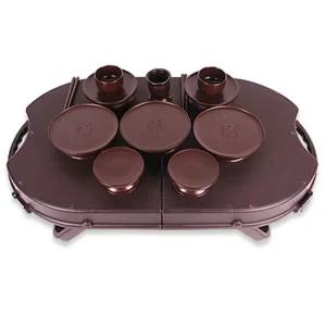 휴대용 제기세트 14P 제사용품 차례용품 제수용품 제사상 제사그릇 차례그릇